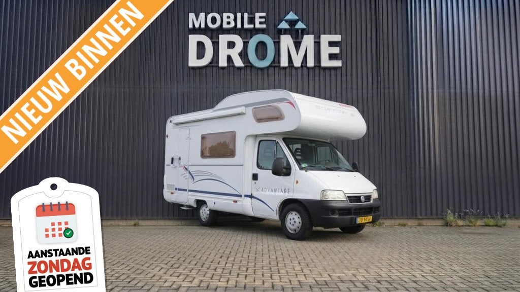 Dethleffs Globetrotter Advantage A 5831 1e Eigenaar!, Alkoof, Ringverwarming, Fiat, Buitenlamp