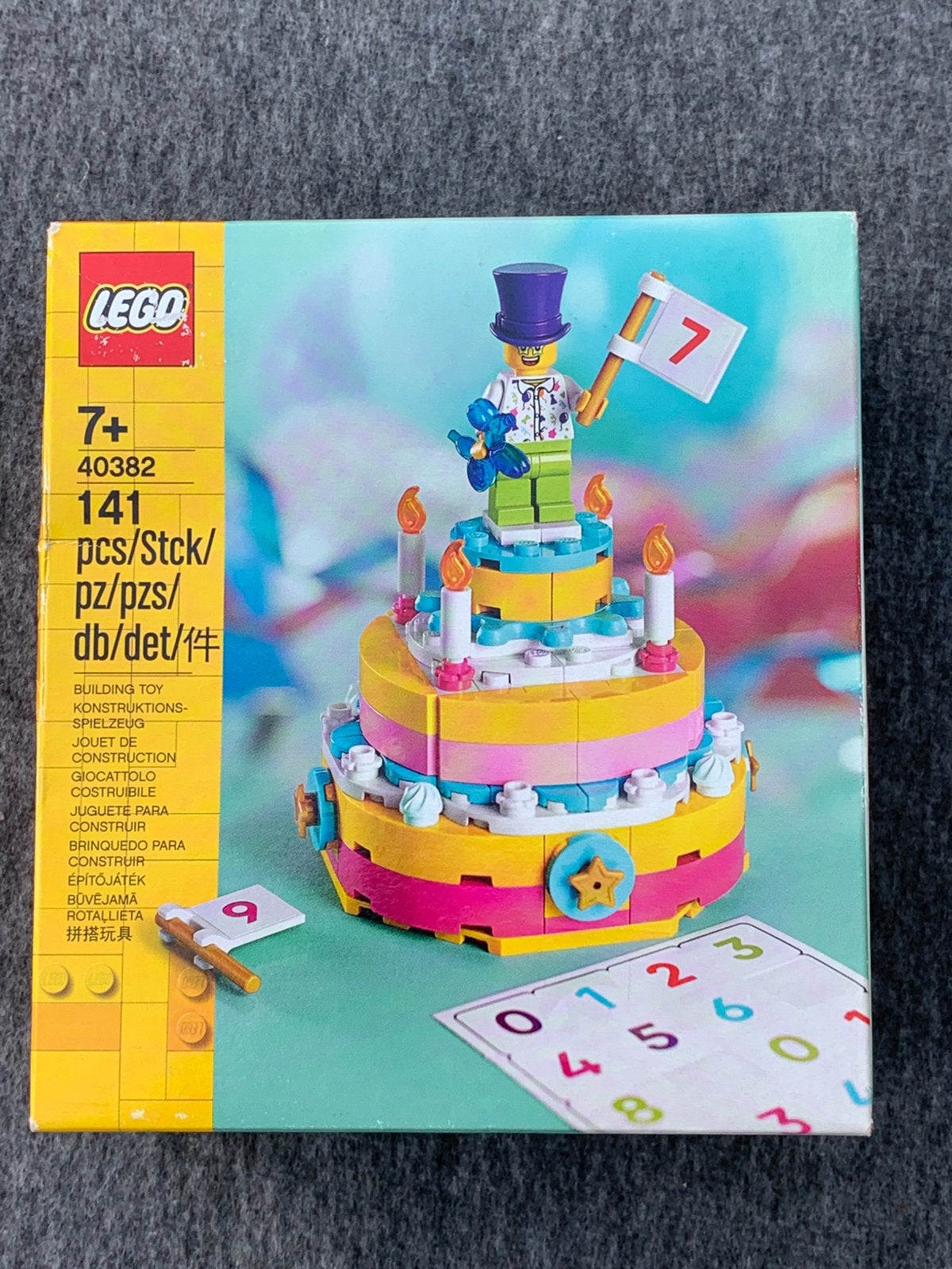 Lego city verjaardagsset, birthday taart 40382, City, Lego, Nieuw, Ophalen of Verzenden