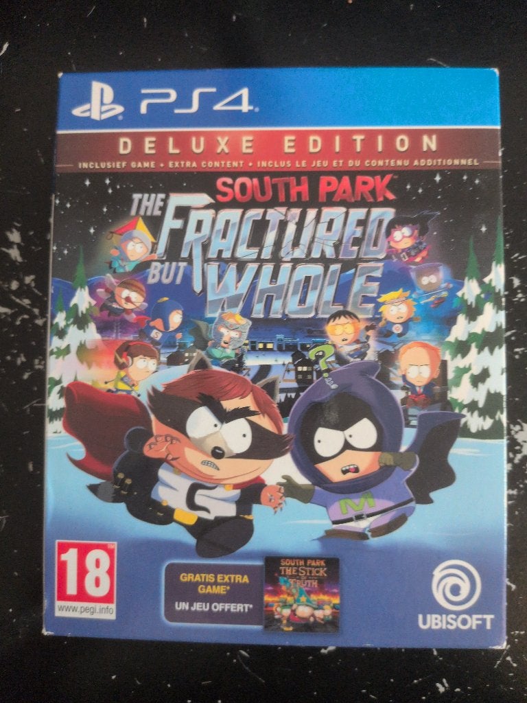 South Park: The Fractured But Whole - Deluxe Edition PS4, Vanaf 18 jaar, 1 speler, Eén computer, Ophalen of Verzenden