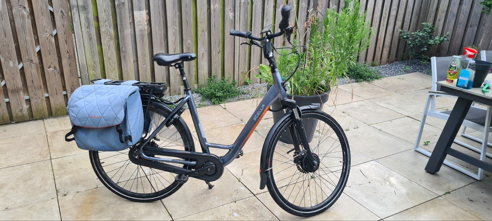 Stella Vicenza met 630Wh en fietstassen, 51 tot 55 cm, Ophalen, Gebruikt, Overige merken