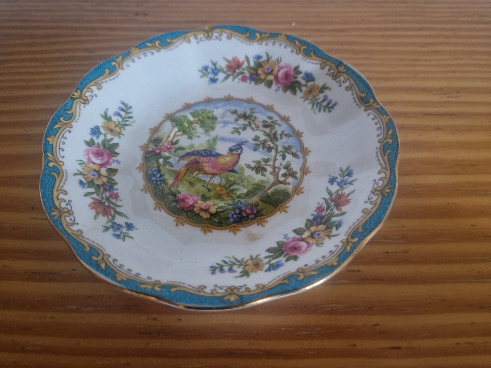 Royal albert chelsea bird schotel, Antiek en Kunst, Ophalen of Verzenden