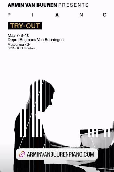 Armin van Buuren Piano concert Rotterdam donderdag 7 mei, Tickets en Kaartjes, Twee personen