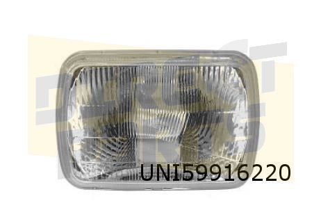 Universeel / Mazda / Mitsubishi / Suzuki koplamp rechthoek 1