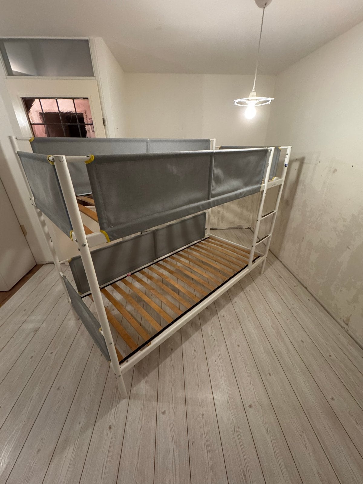 IKEA VITVAL Stapelbed - Zo goed als nieuw, 90 cm, Eenpersoons, 160 tot 180 cm, Ophalen of Verzenden