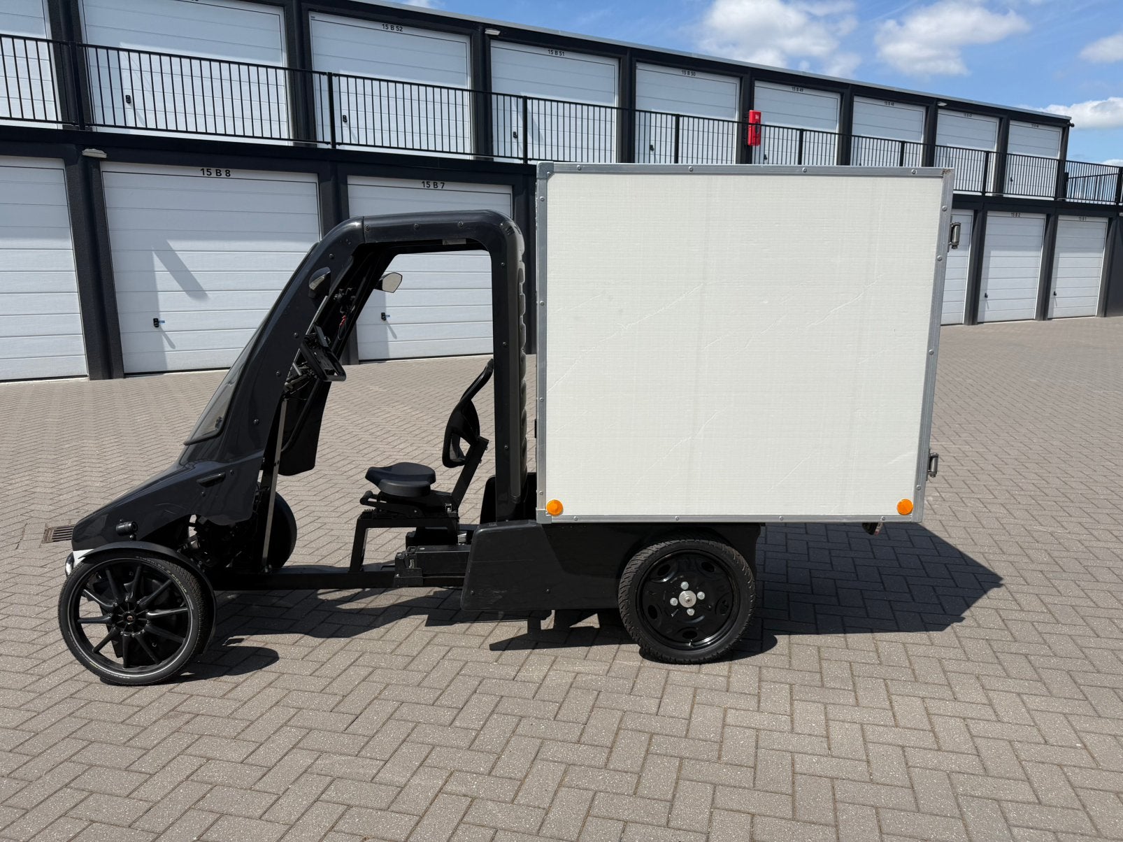 Te koop Citkar E-Cargo elektrische bakfiets grote laadbak!, Fietsen en Brommers, Elektrische fietsen, Gebruikt, 51 tot 55 cm, 50 km per accu of meer