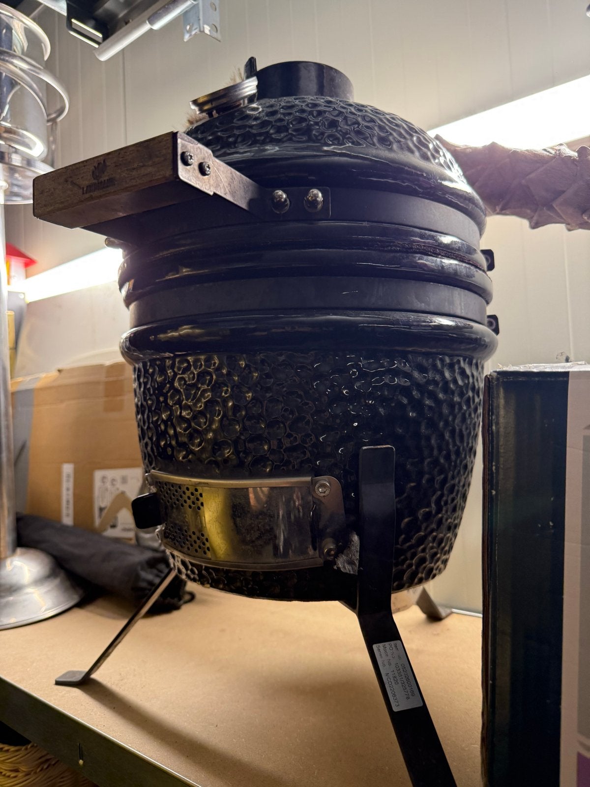 Landman Kamado BBQ 13 inch, Ophalen, Gebruikt