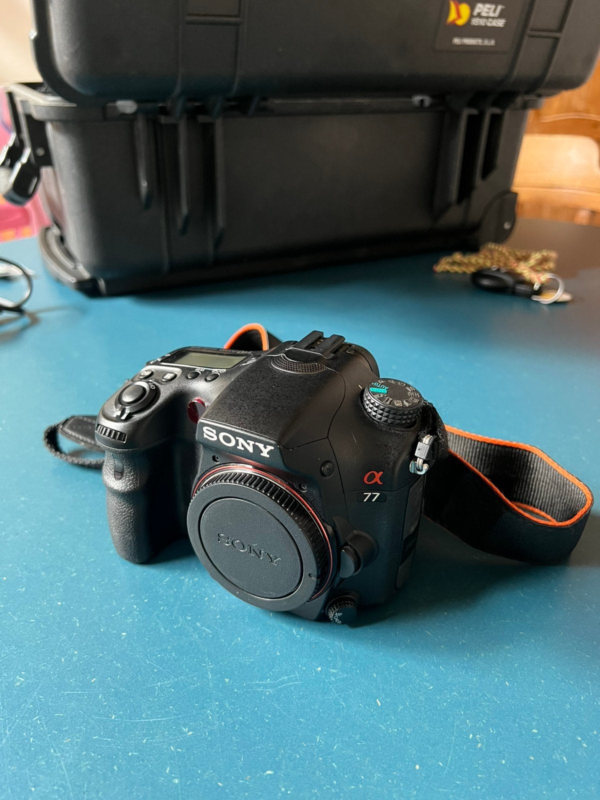Sony Alpha SLT A77V DSLR camera, Ophalen, Zo goed als nieuw, Sony, 8 keer of meer