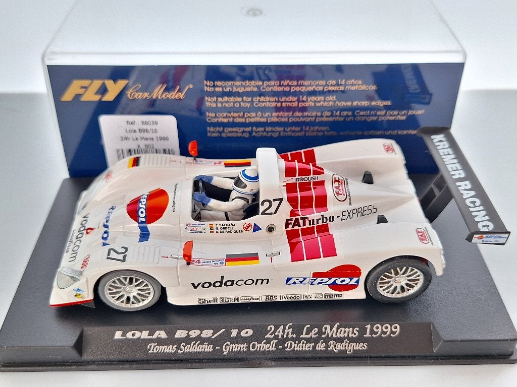 Fly Lola B98/10 24H Repsol Le Mans 1999 #27 A502, Overige merken, Racebaan, Fly, Nieuw