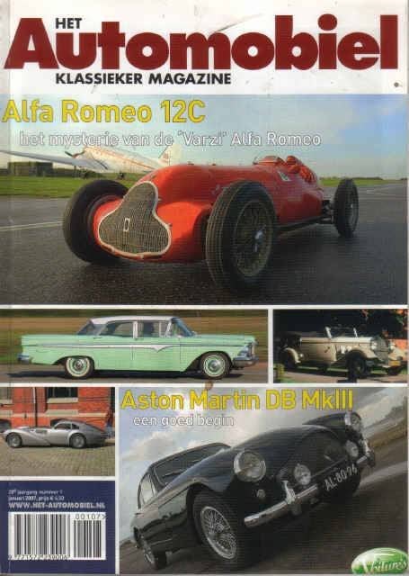 Automobiel 1 2007 : Ford Edsel Ranger - Aston Martin DB MK3, Ophalen of Verzenden, Gelezen, Algemeen
