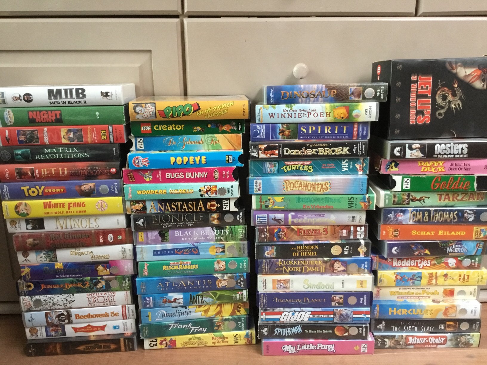 Video banden vhs, Cd's en Dvd's, VHS | Kinderen en Jeugd, Ophalen