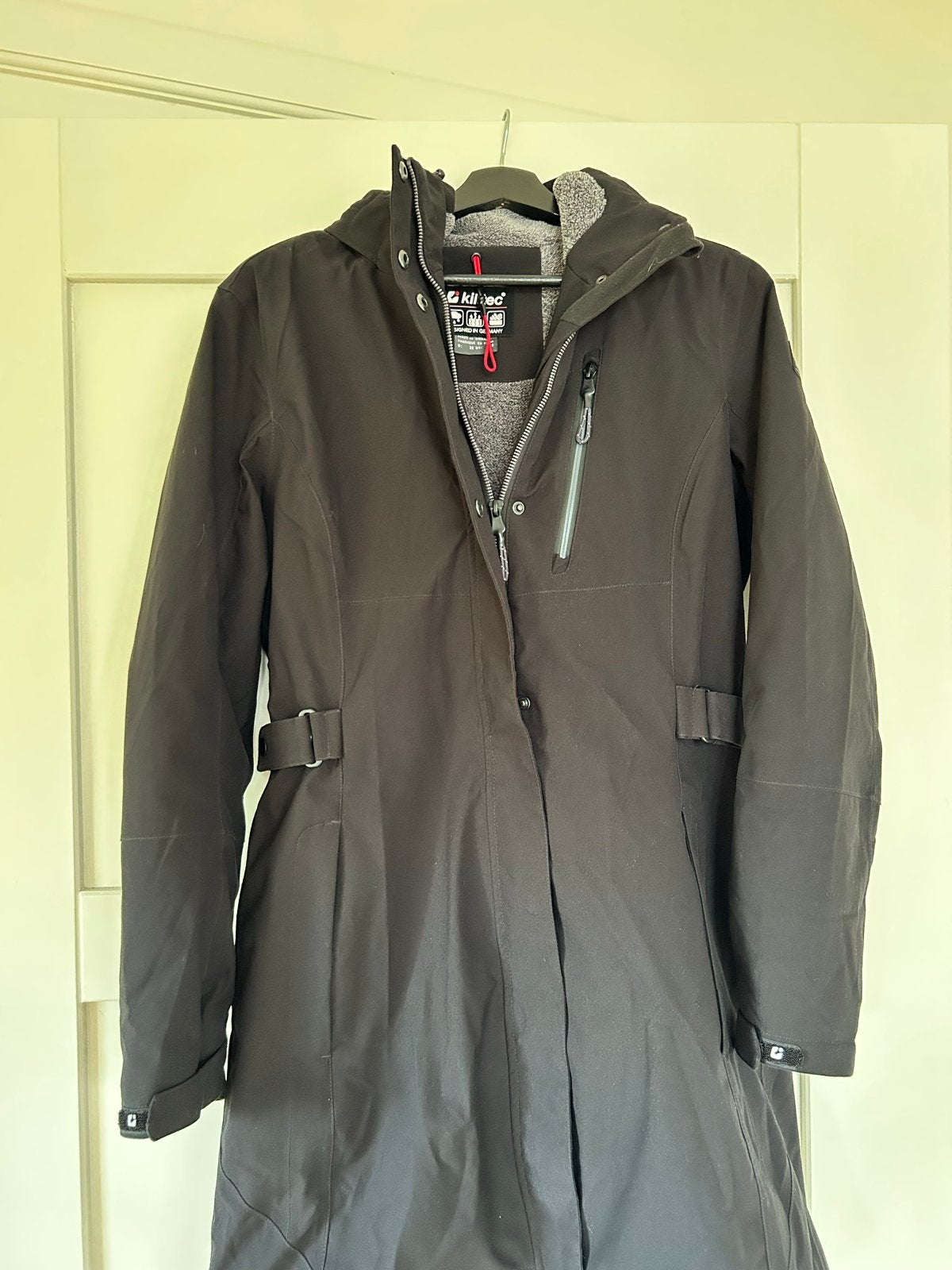 Killtec parka zwart, maat M, Kleding | Dames, Ophalen of Verzenden, Zo goed als nieuw, Maat 38/40 (M), Zwart