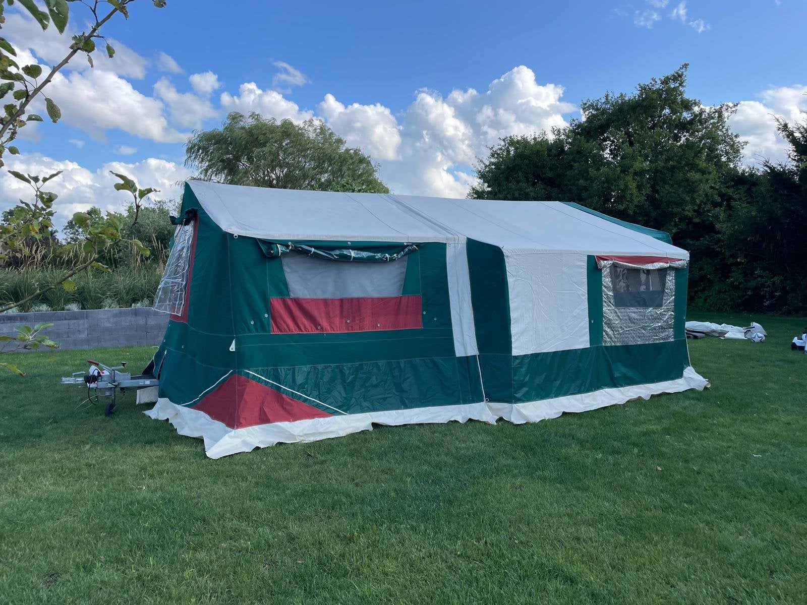Jamet vouwwagen met keuken en 4 slaapplaatsen, Caravans en Kamperen, Ophalen of Verzenden