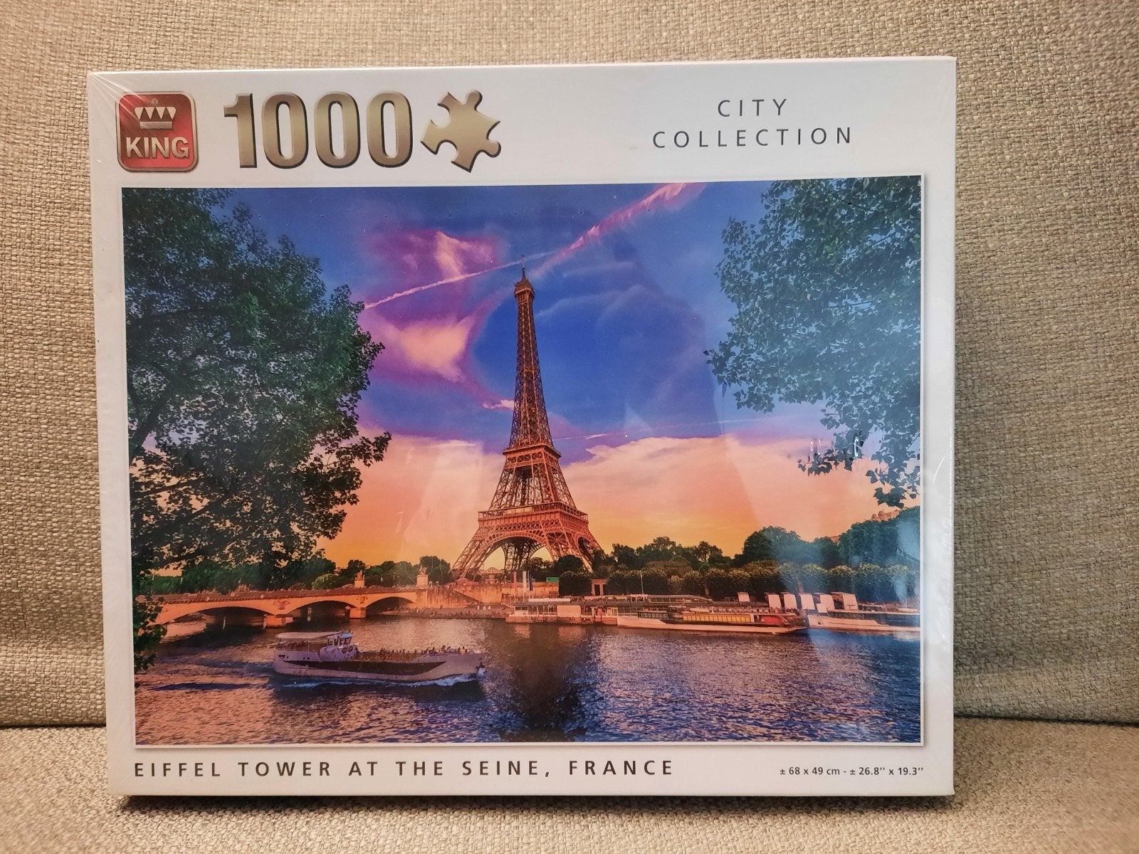 Legpuzzel Eiffeltoren 1000 stukjes NIEUW, Ophalen of Verzenden, 500 t/m 1500 stukjes, Nieuw