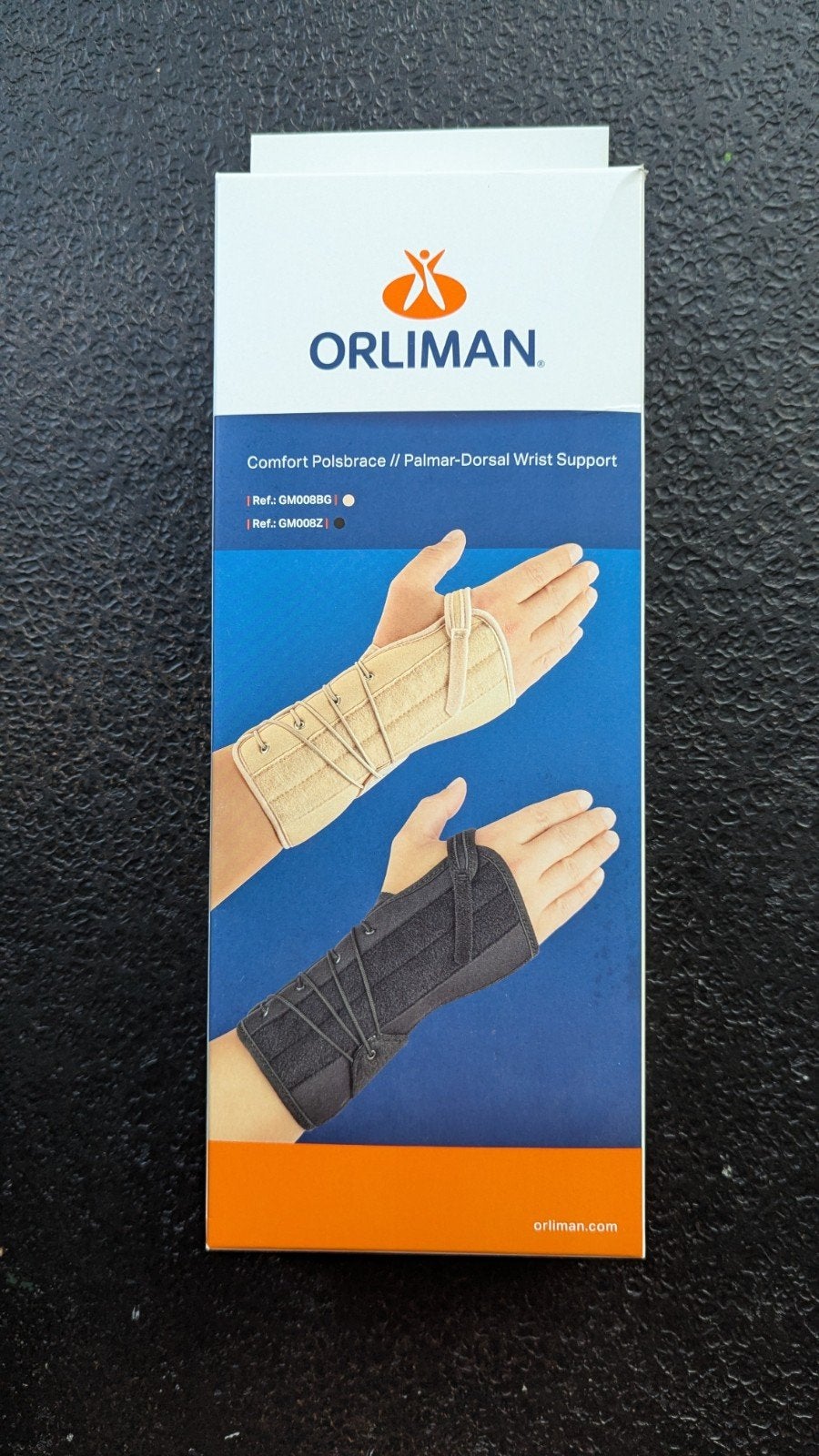 Orliman Comfort Polsbrace, Links, Beige, Maat 1, Ophalen of Verzenden, Zo goed als nieuw