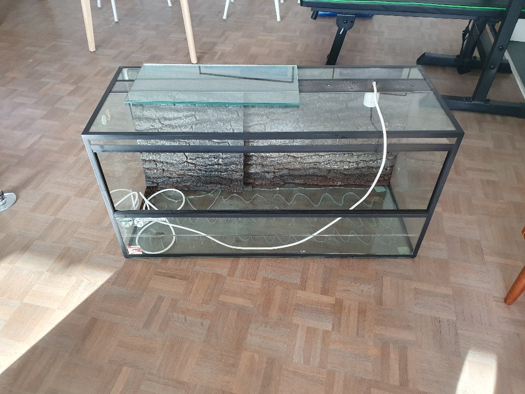 Terrarium 100x40x50, Ophalen, Gebruikt, Terrarium of Paludarium