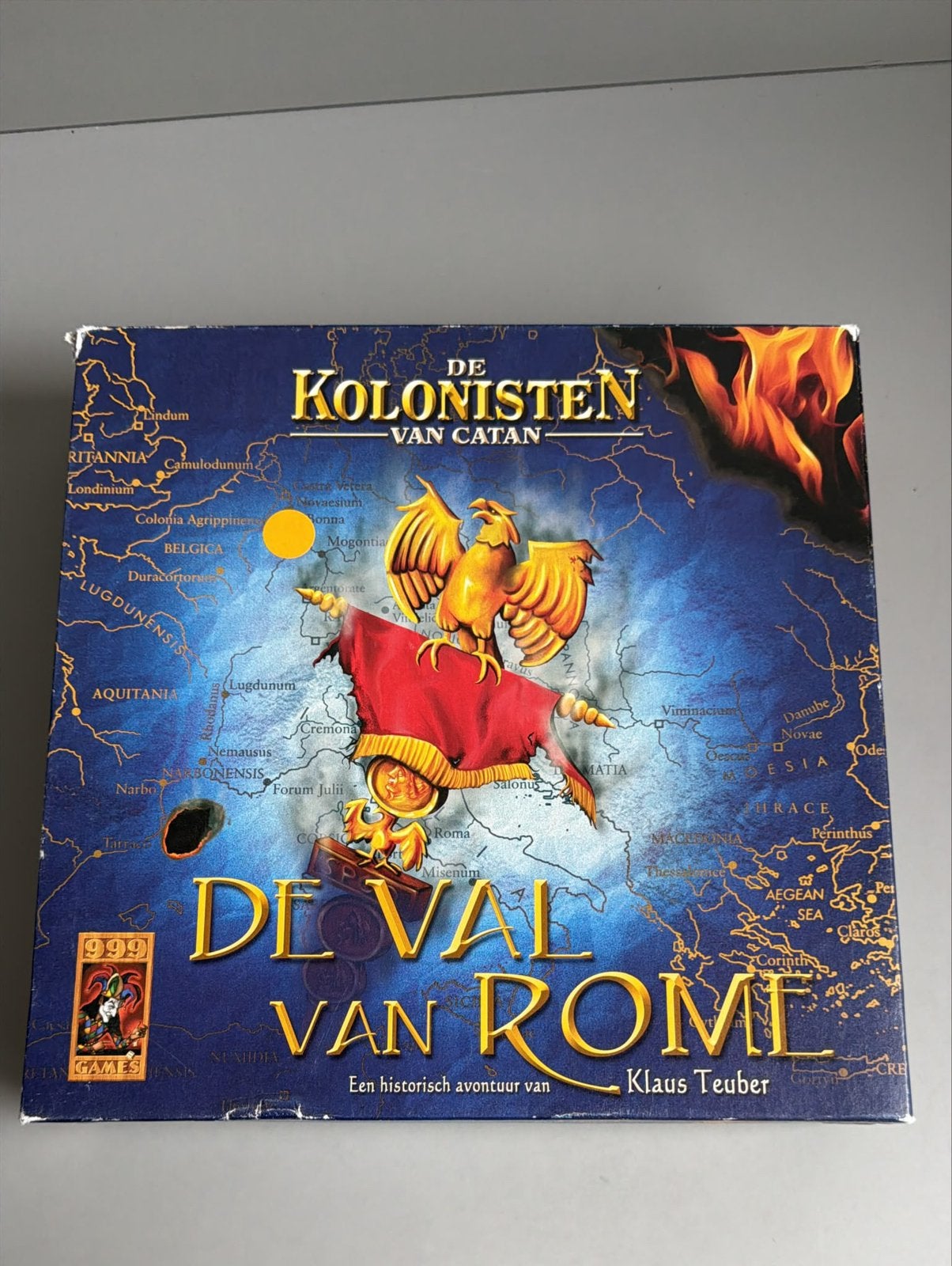 De Kolonisten van Catan: De Val van Rome, Drie of vier spelers, Ophalen of Verzenden, Zo goed als nieuw