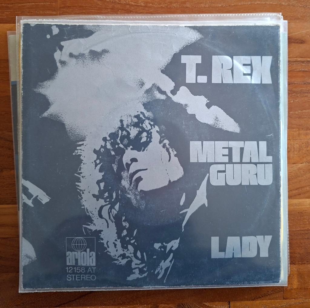 T. Rex - Metal guru - Single is TOP, Ophalen of Verzenden, Gebruikt, Pop