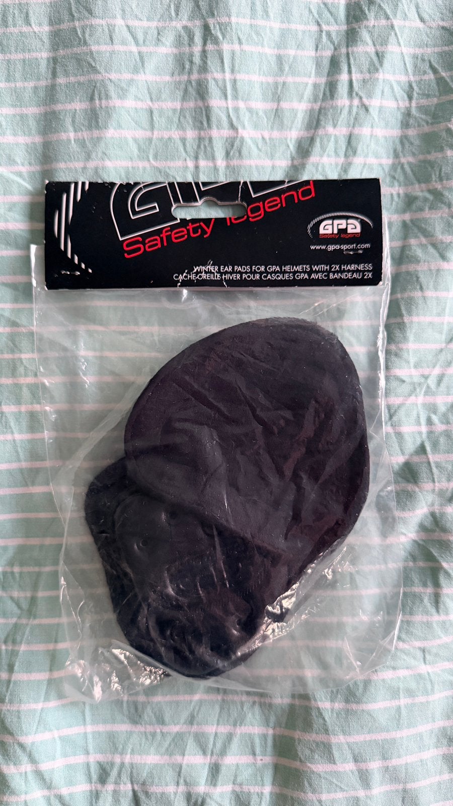 GPA oorwarmers cap zwart winter, Ophalen of Verzenden, Nieuw, Zwart, Rijhelm/cap