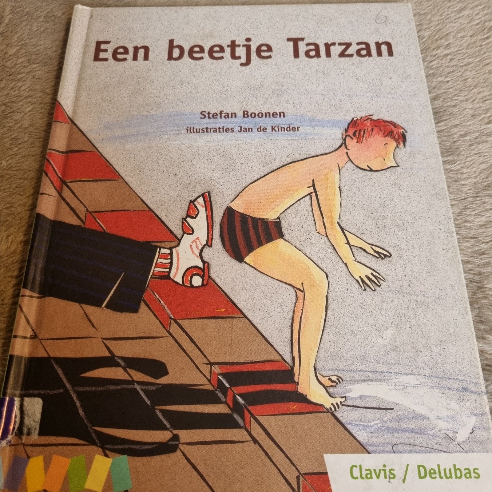 Een beetje Tarzan - Stefan Boonen AVI 6 leesparade, Ophalen of Verzenden, Gelezen, Stefan Boonen, Fictie algemeen