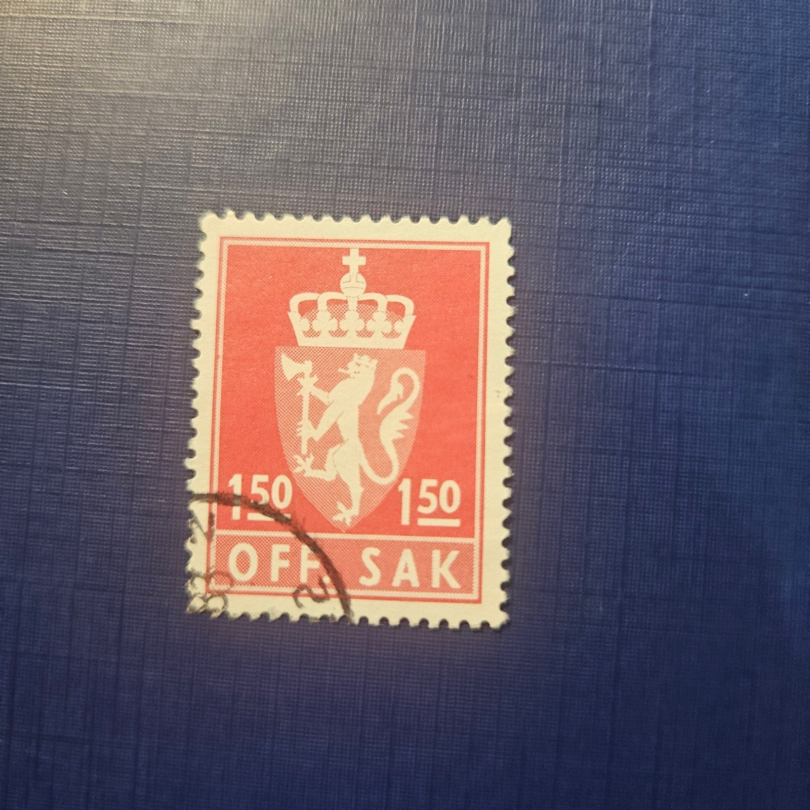 Noorwegen dienst nr 110, Postzegels en Munten, Postzegels | Europa | Scandinavië, Ophalen of Verzenden, Noorwegen, Gestempeld