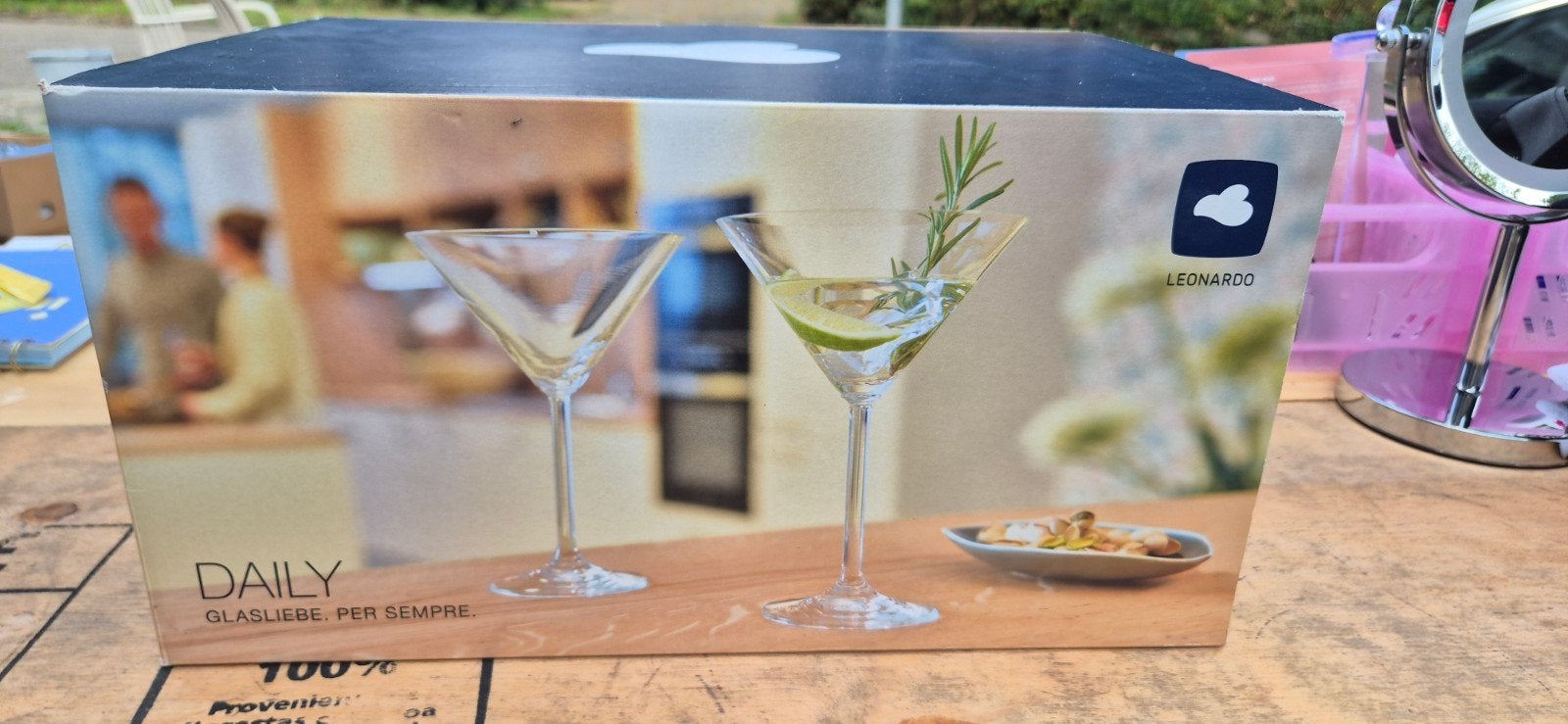 Set van 6 nieuwe Leonardo cocktailglazen, Ophalen of Verzenden, Nieuw, Glas, Overige merken