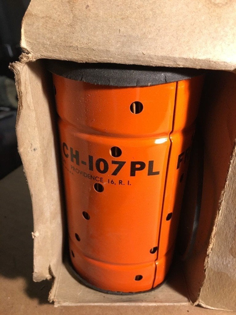 Oliefilter Amerikaan Original - 1956 t/m 1962 -, Ophalen of Verzenden