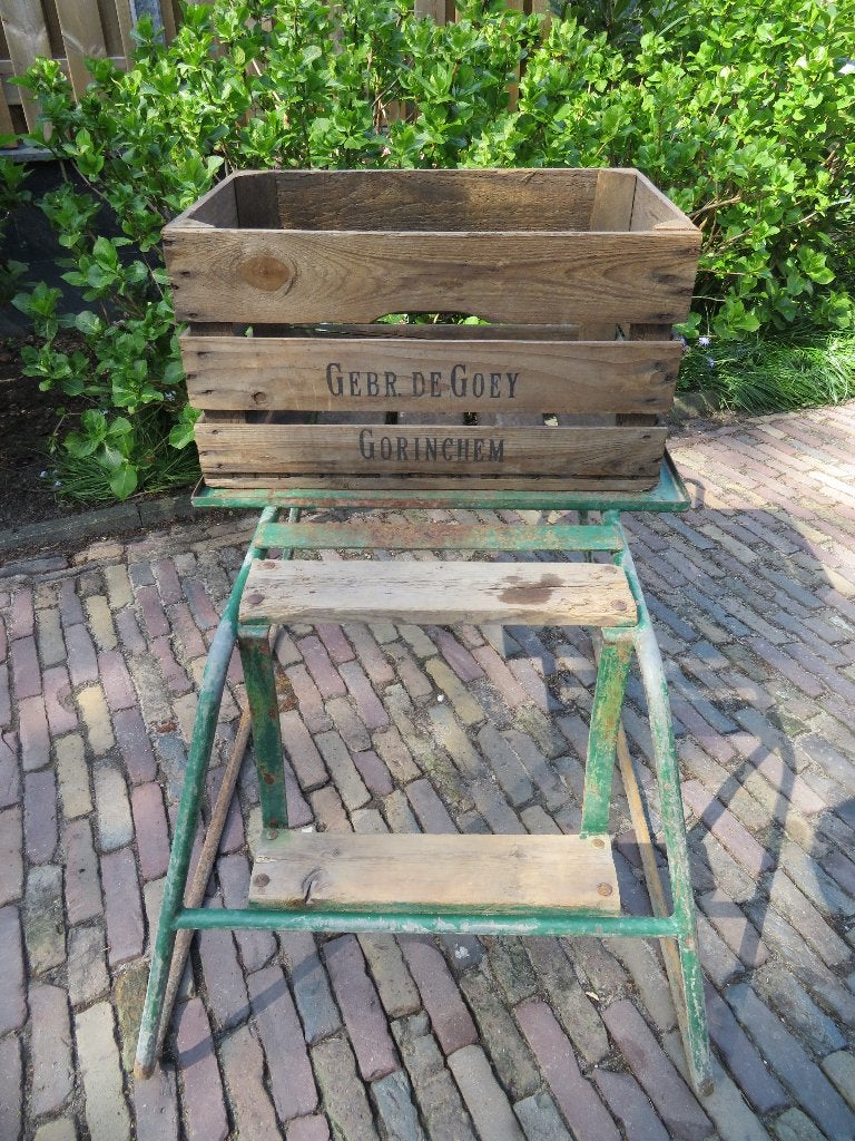 Oude houten fruitkistjes uit Gorinchem en fruitkarren, Ophalen, Gebruikt, Minder dan 50 cm, 5 – 50
