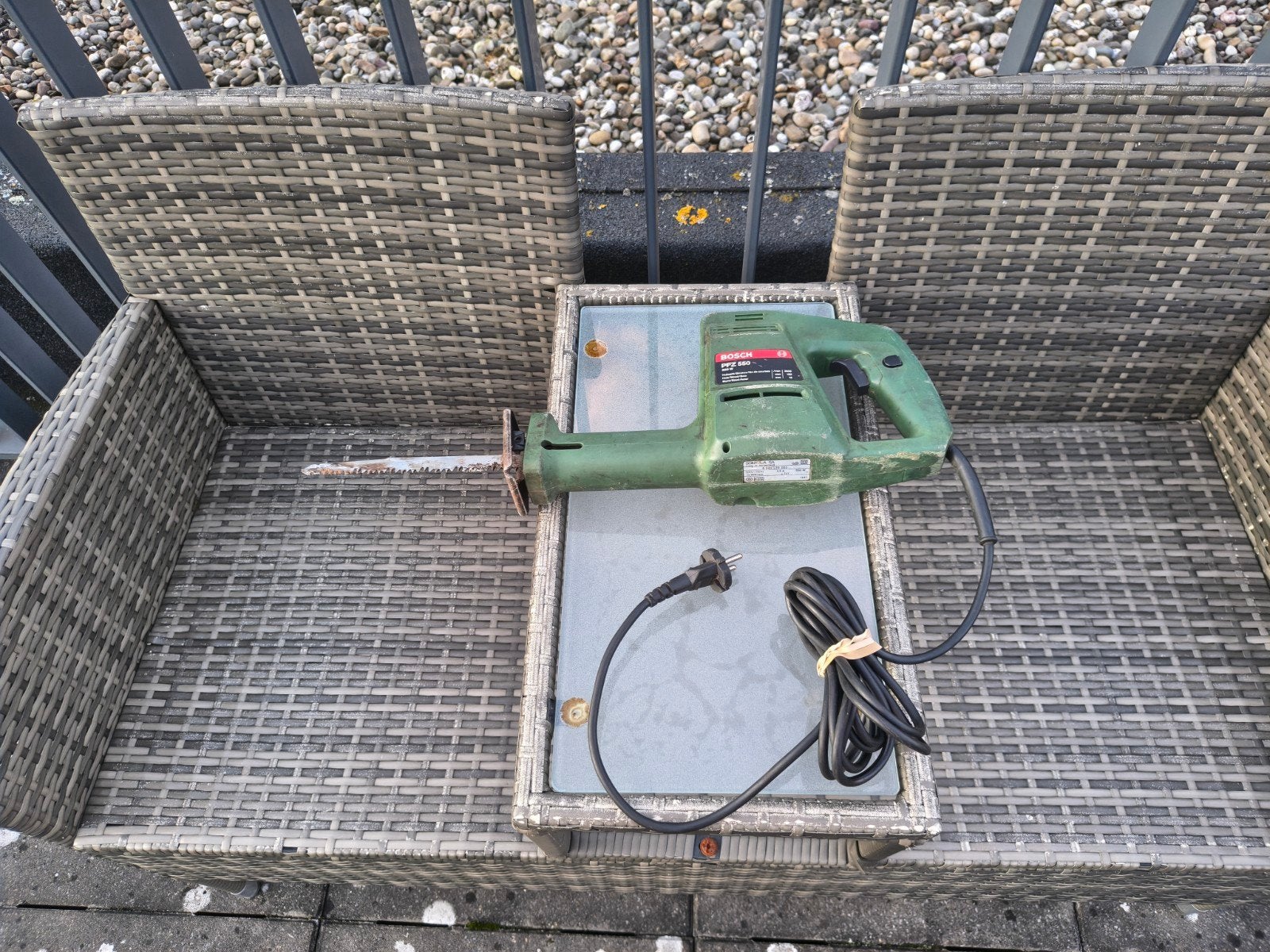 Bosch PFZ 550 Reciprozaag - 550 Watt, Ophalen, Gebruikt, Reciprozaag, Bosch