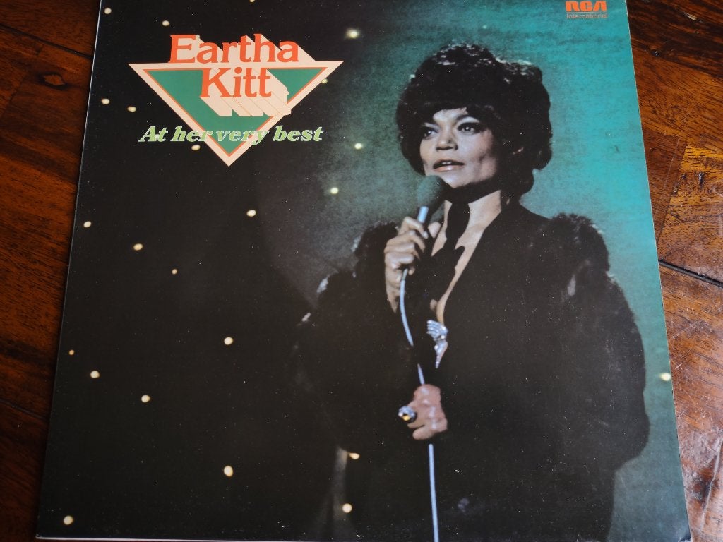 Lp - Eartha Kitt at her very best, 1960 tot 1980, Ophalen of Verzenden, Zo goed als nieuw, 12 inch