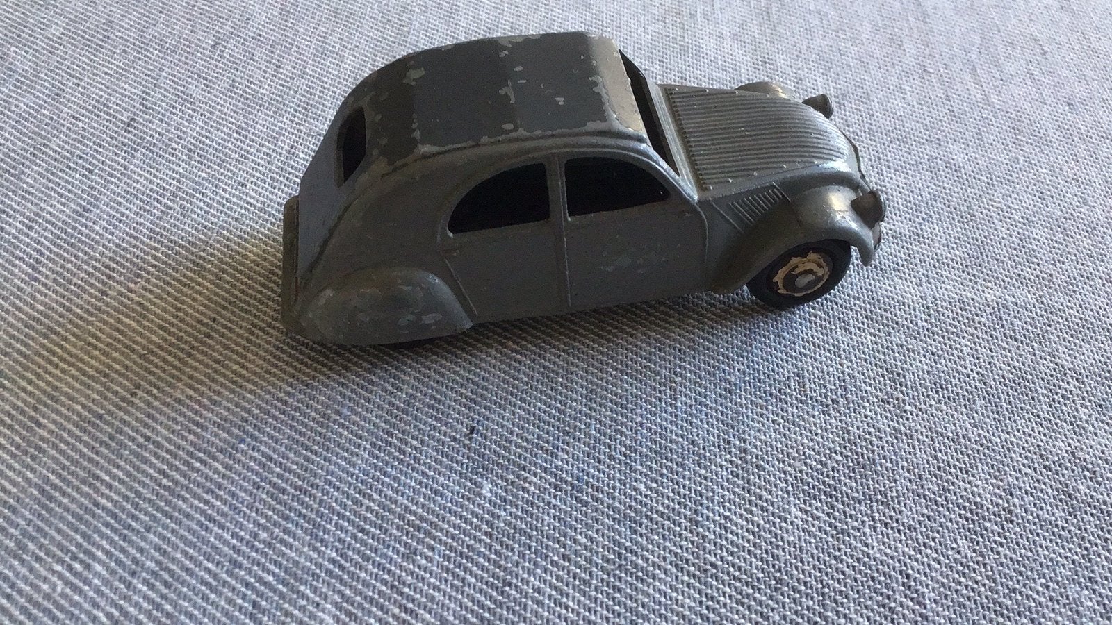 DINKY TOYS CITROEN 2CV LELIJKE EEND MOOI. FRANS GEEN ATLAS, Ophalen of Verzenden, Gebruikt, Auto, Dinky Toys