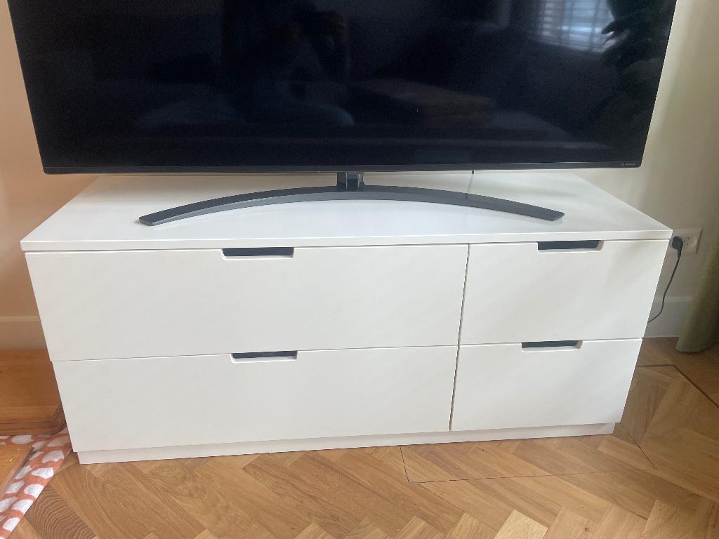 IKEA NORDLI TV-meubel / ladekast  zeer nette staat, Ophalen, 50 tot 100 cm, Zo goed als nieuw, 3 of 4 laden