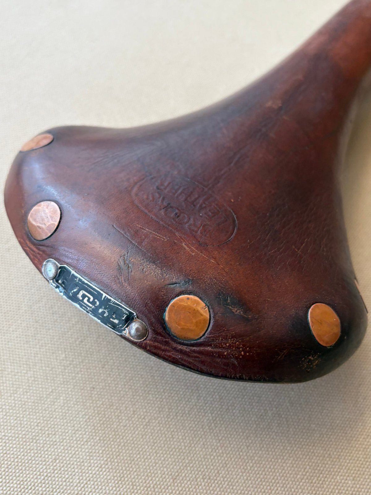 Brooks Swallow Copper Saddle Zadel, Verzenden, Gebruikt, Zadel