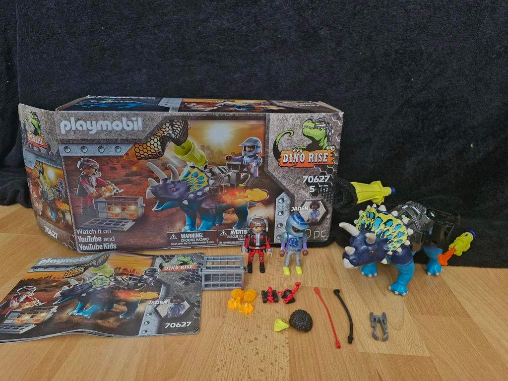 Playmobil Dino Rise - Triceratops, Ophalen, Zo goed als nieuw