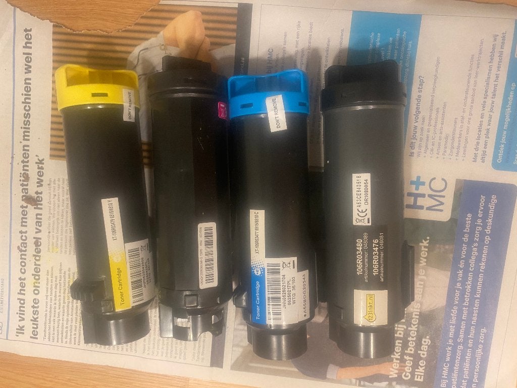 Toners voor Xerox Phaser 6510, Ophalen of Verzenden, Gebruikt, Toner, 123inkt.nl (vervangt Xerox)