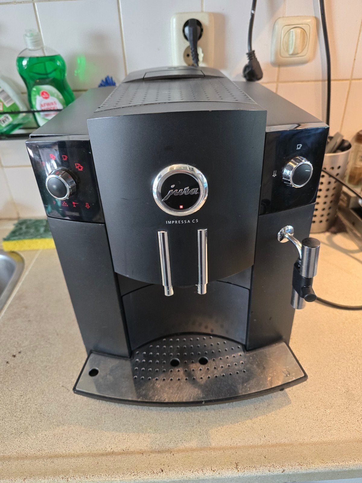 iura impressa c5 ., Ophalen, Gebruikt, Koffiemachine, Koffiebonen