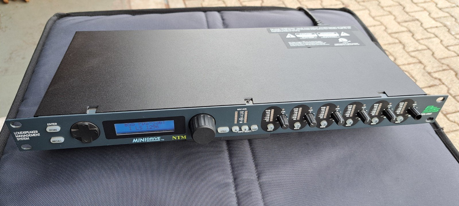 BSS FDS-336T Minidrive luidspreker processor, Ophalen of Verzenden, Gebruikt, Overige typen, Overige merken