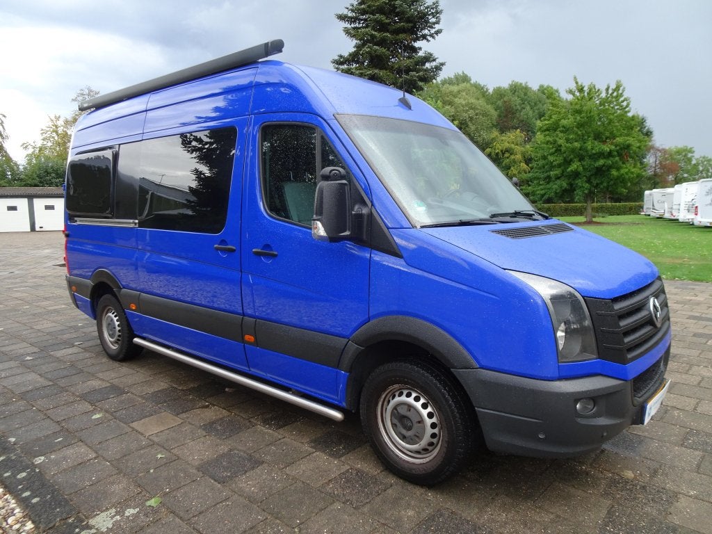 Luxe Volkswagen Crafter buscamper, Airbags, Verwarmde buitenspiegels, Buscamper of Camperbus, Volkswagen