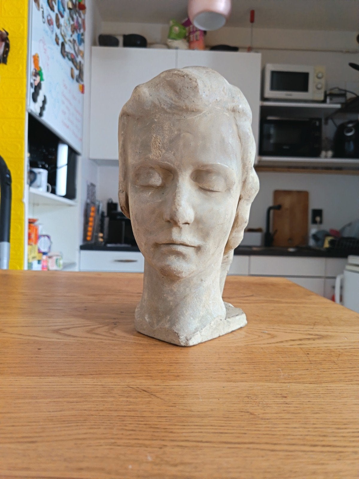 Gesigneerde Vintage Buste van Vrouw, 1880-1940, 7 kg, Ophalen of Verzenden
