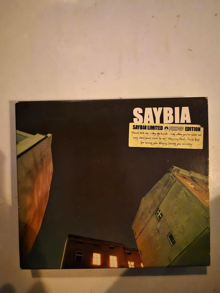 Saybia - The second you sleep. Limited edition 2cd. 2003, Cd's en Dvd's, Cd's | Rock, Ophalen of Verzenden, Gebruikt