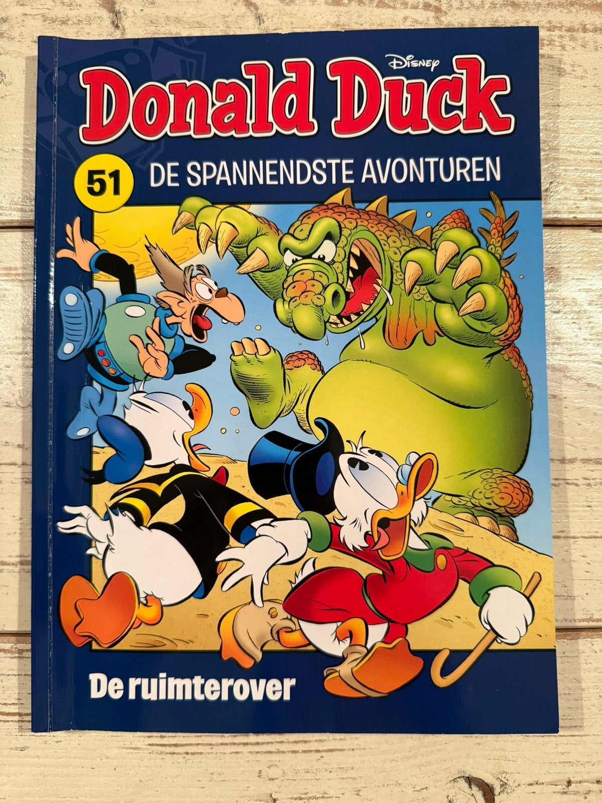Disney Donald Duck nr 51 De spannendste avonturen, Eén stripboek, Ophalen of Verzenden, Zo goed als nieuw