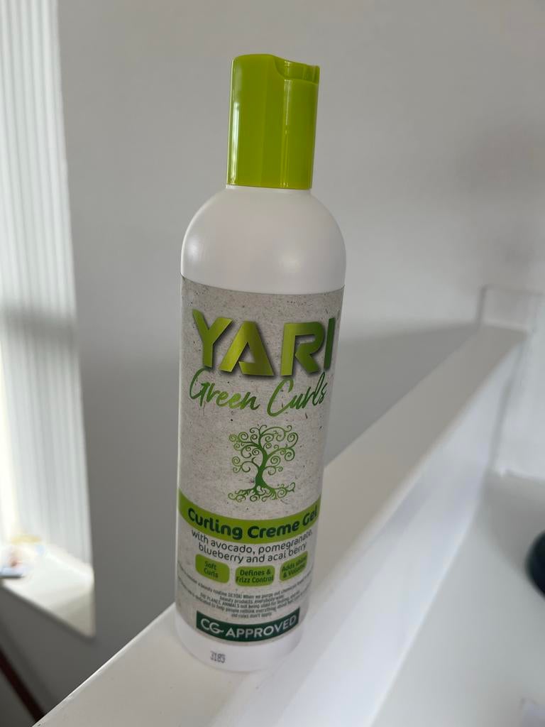 Yari Green Curls Haarproducten: Rosemary Mint Oil & Curling, Ophalen of Verzenden, Gebruikt, Gel, Wax, Haarlak of Mousse