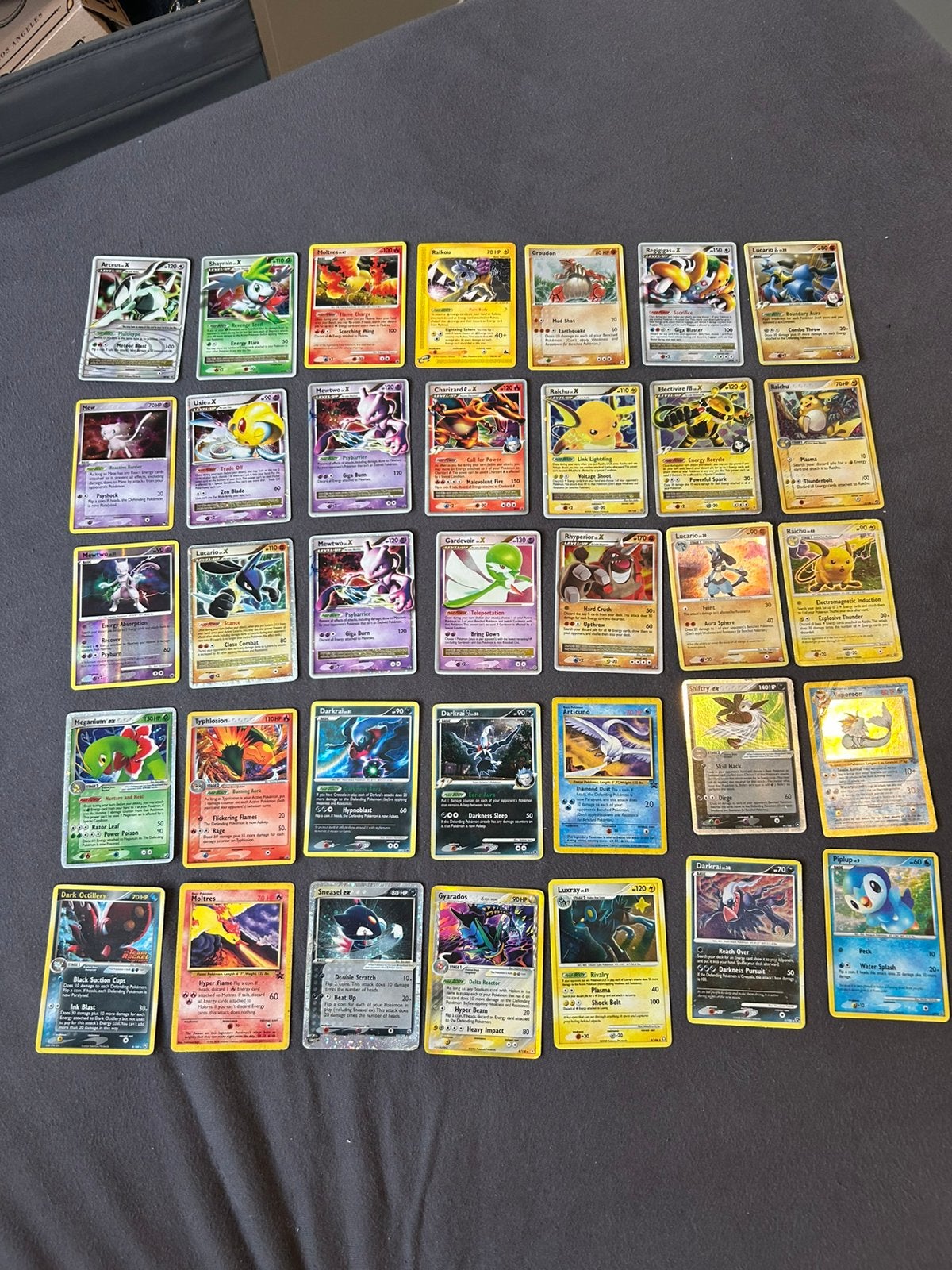 Pokémon vintage collectie – LV.X / ex / holo – 35 kaarten, Ophalen of Verzenden, Meerdere kaarten