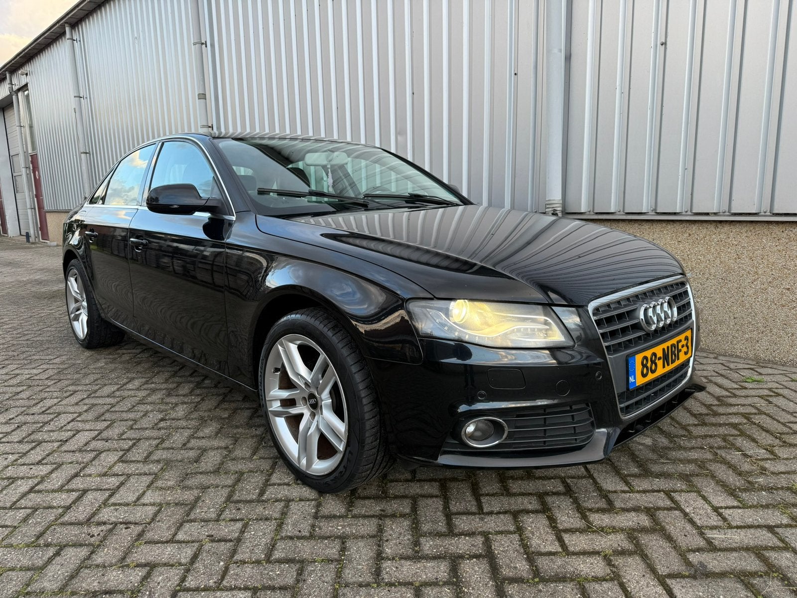 Audi A4 1.8 TFSI Pro Line AUTOMAAT/KEYLESS/LED/LEDER, Auto's, 4 cilinders, 160 pk, A4, Zwart