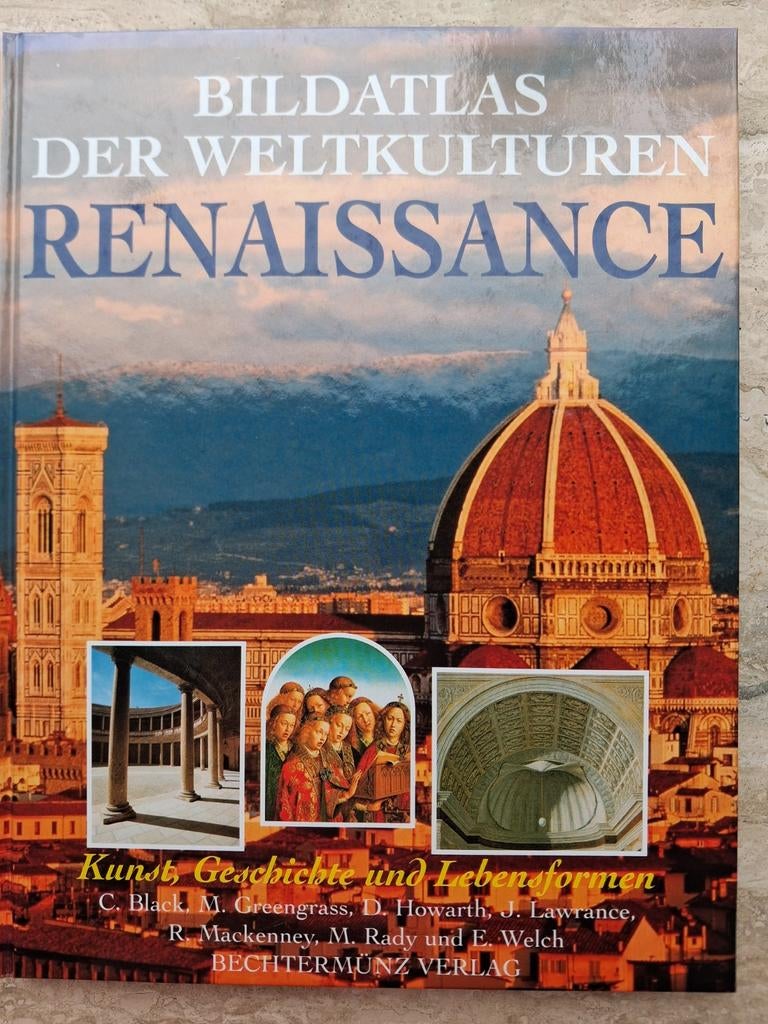 Bildatlas der Weltkulturen Renaissance, 15e en 16e eeuw, Europa, Ophalen of Verzenden, Black, Greengrass, Howarth, Lawrence, Mackenney, Rady, Welch