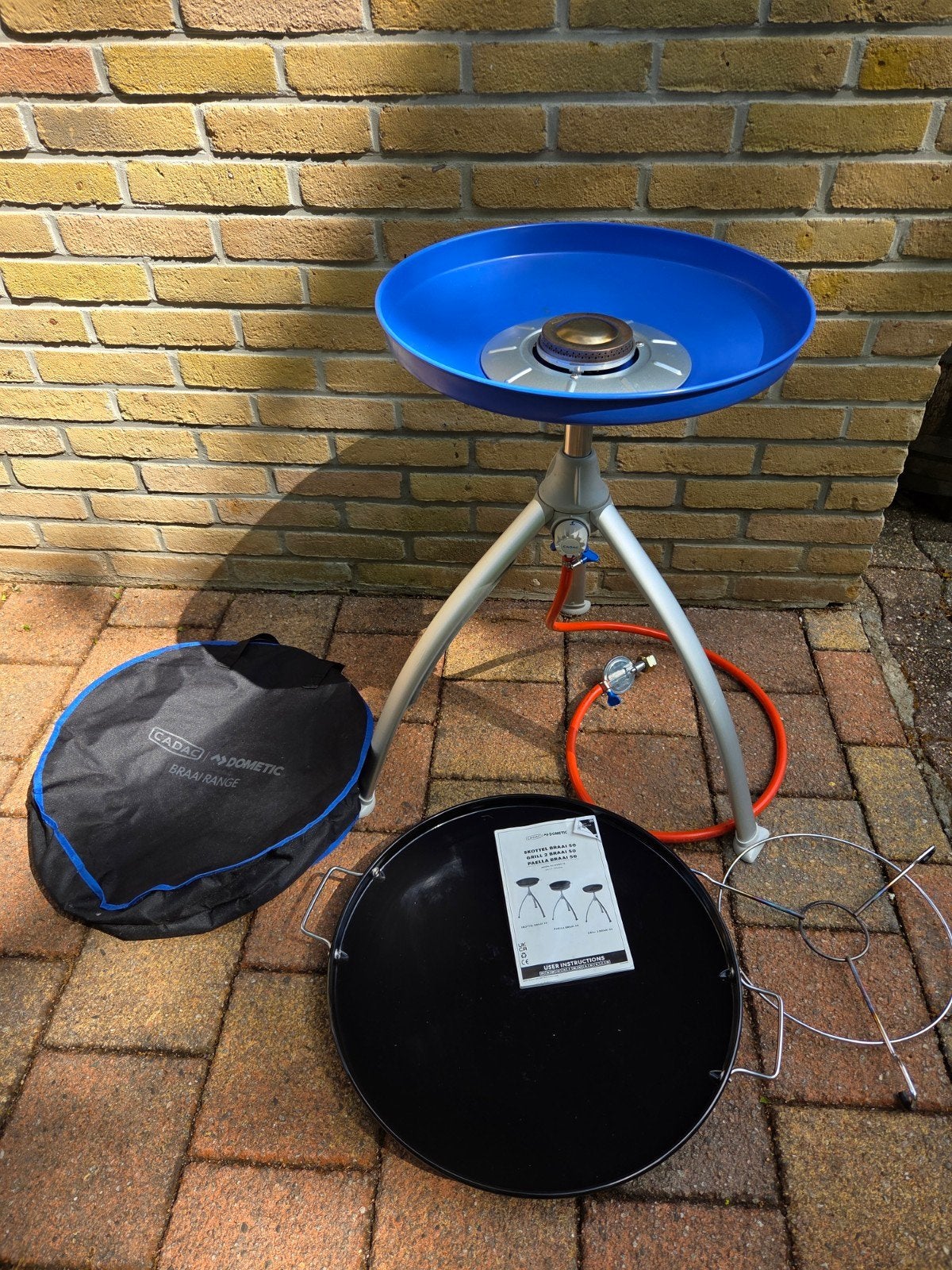 Cadac domotic skottelbraai carri chef gasbarbeque, Ophalen, Zo goed als nieuw