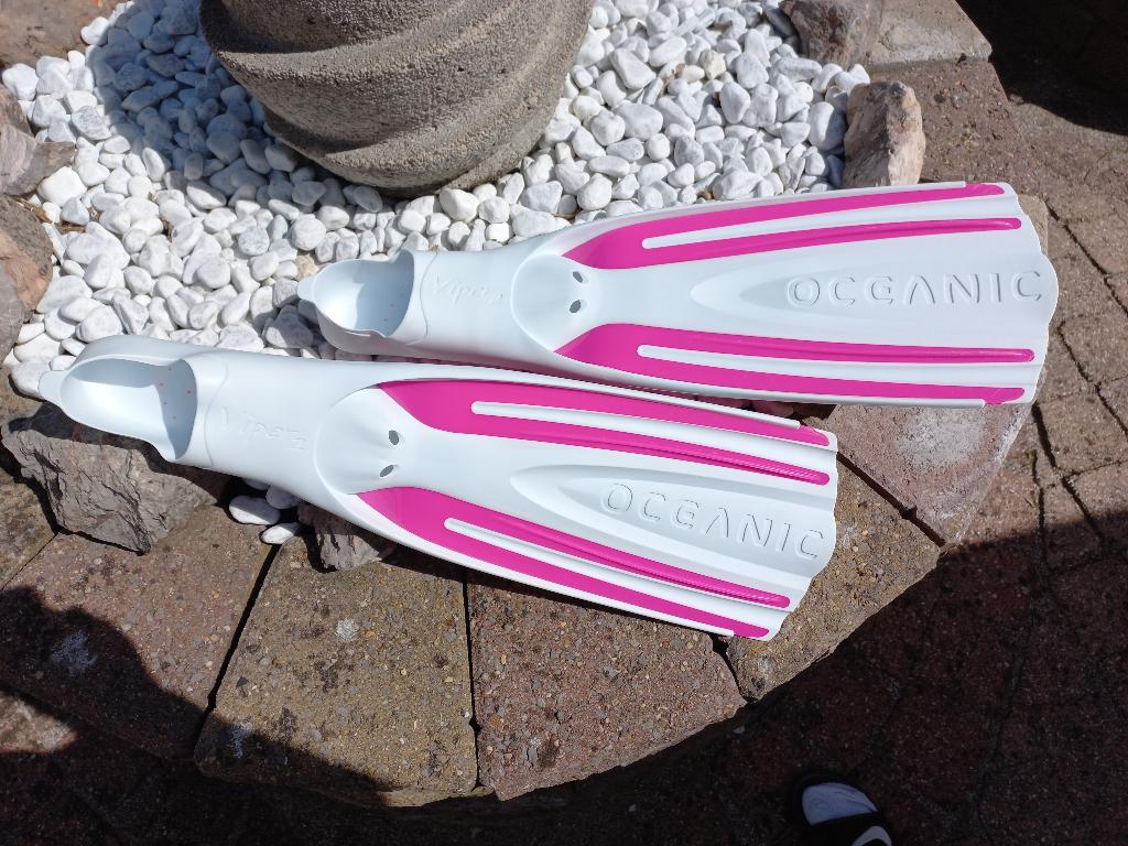 Zwemvliezen Oceanic Viper 2, Watersport en Boten, Ophalen of Verzenden, Zo goed als nieuw, Zwem- of Duikvliezen
