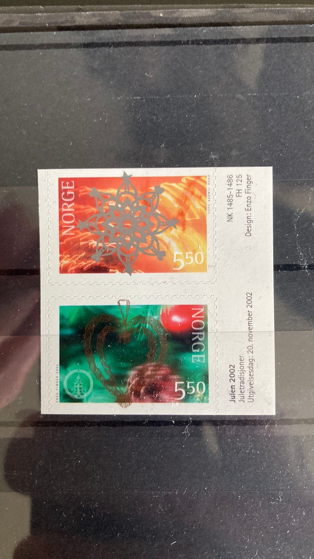 Noorwegen 1450/51 kerst post fris/1587, Ophalen of Verzenden, Noorwegen