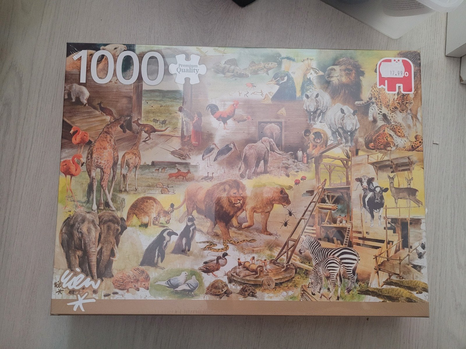 puzzel 1000 stukjes, Ophalen of Verzenden, 500 t/m 1500 stukjes, Nieuw