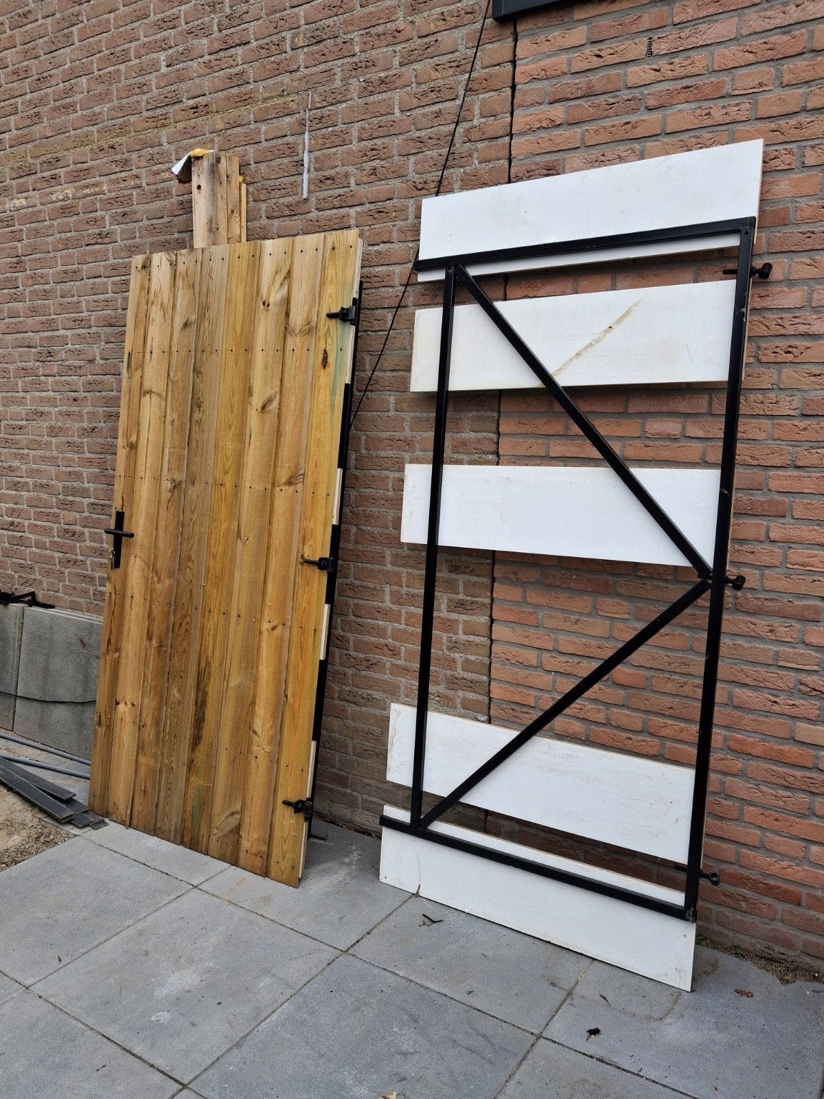 Nieuwe deurframe 2x, Ophalen, Nieuw, Draaipoort, 150 tot 200 cm