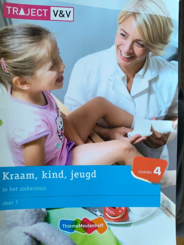 Studieboek Verpleegkunde: Kraam, Kind, Jeugd (Nieuwstaat), Boeken, Ophalen of Verzenden, Nieuw, MBO